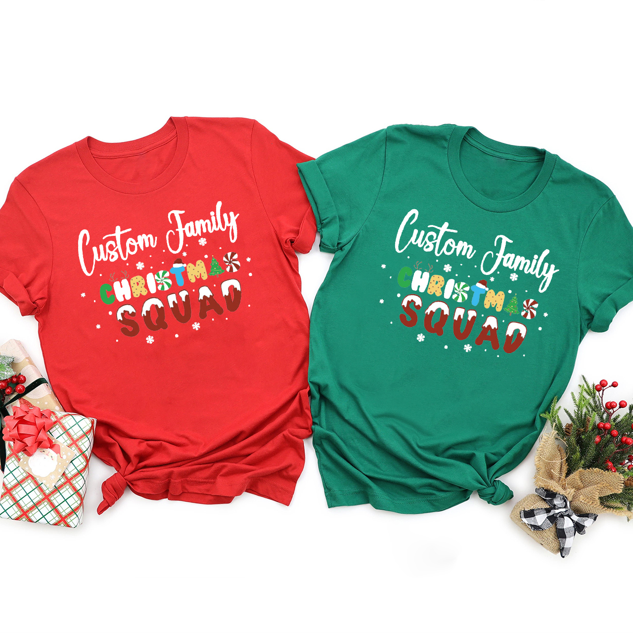 Christmas Squad Family Shirt