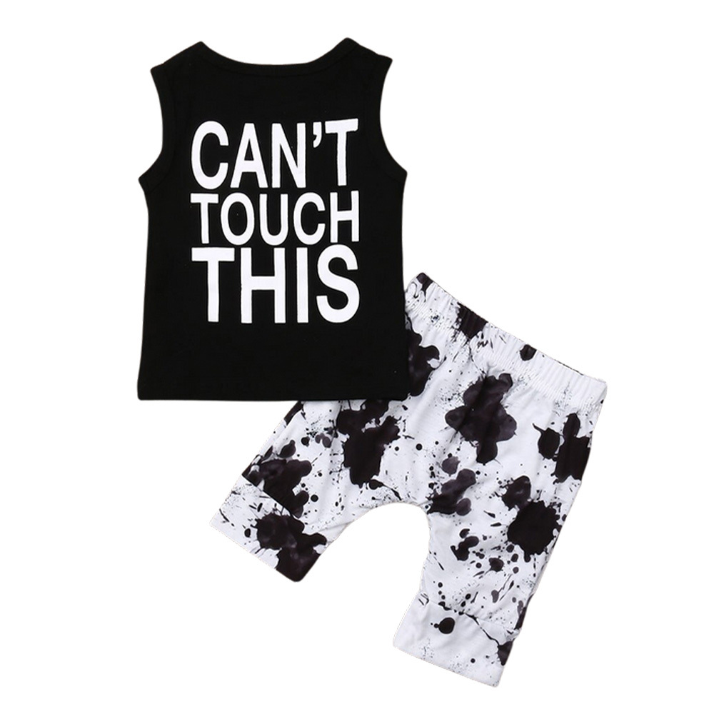 Can't Touch This Boy's Summer Tank Set