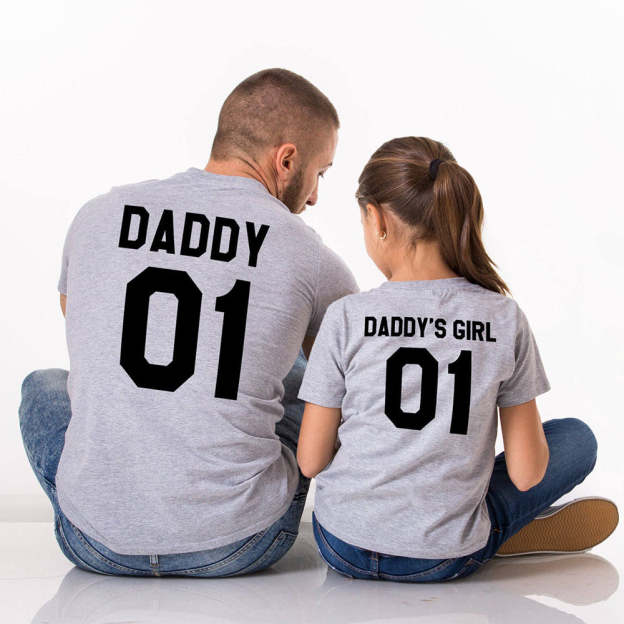 Daddy & Daddy's Girl Shirt & Baby Bodysuit