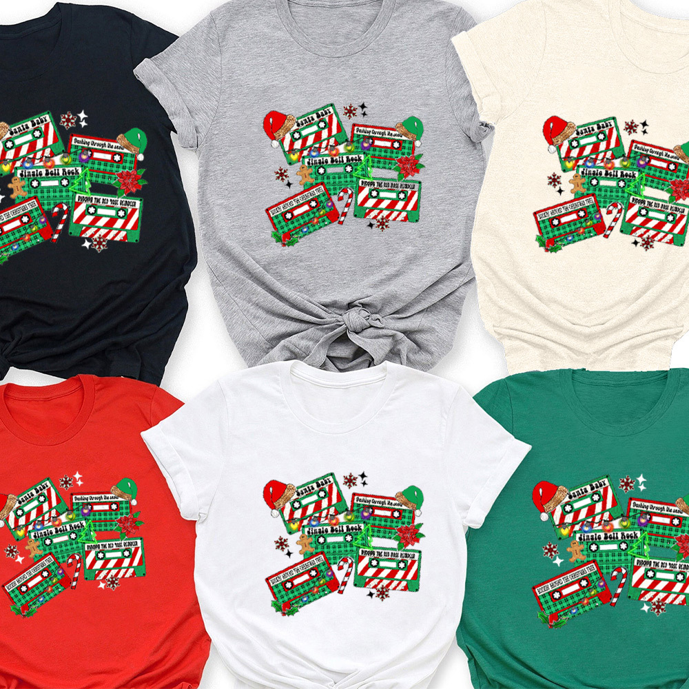 Christmas Holiday Tapes Family Matching Shirt