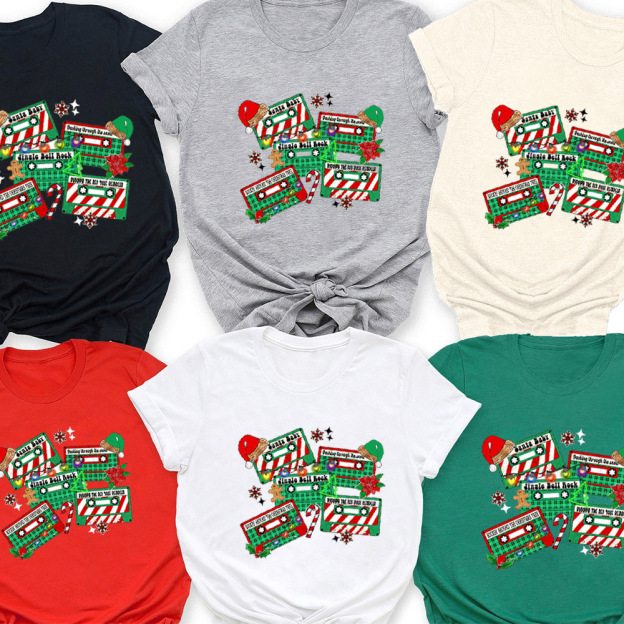 Christmas Holiday Tapes Family Matching Shirt