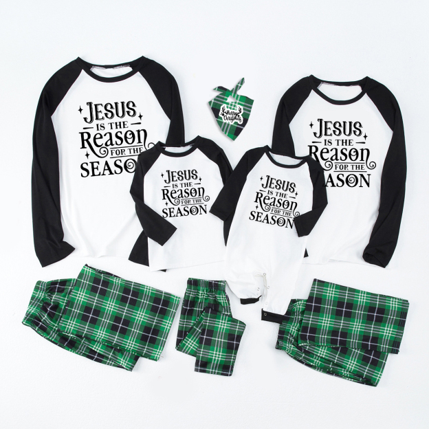 Jesus Is The Reason For Season Family Christmas Pajamas