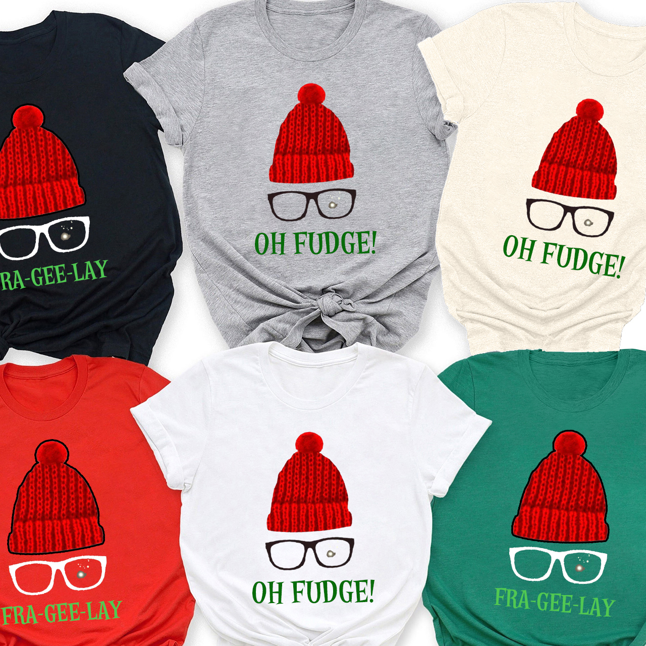 Glasses Christmas Family Shirt