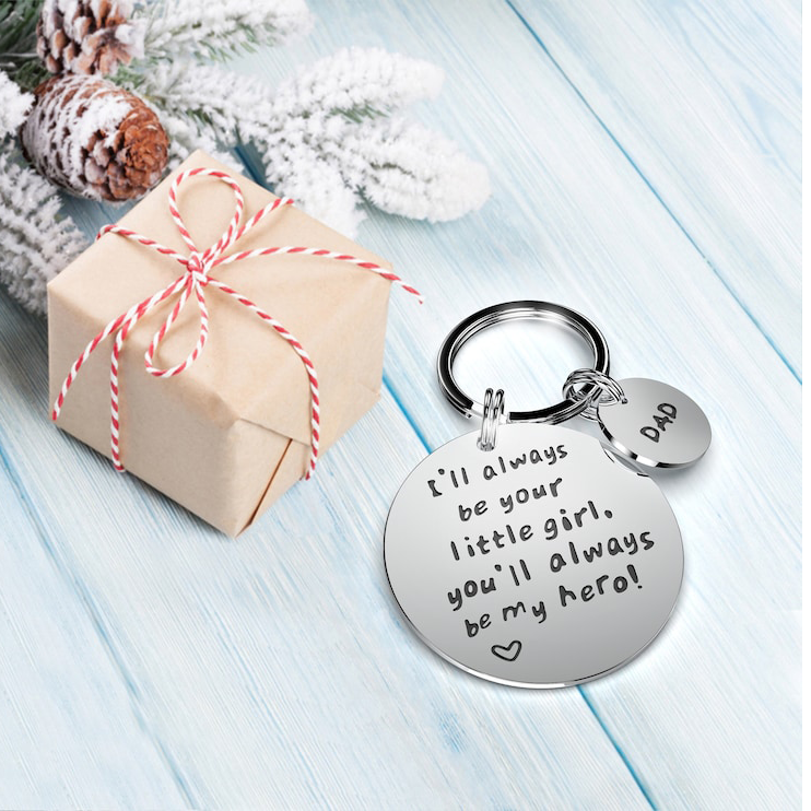 Perfect Gift For Dad Keychain