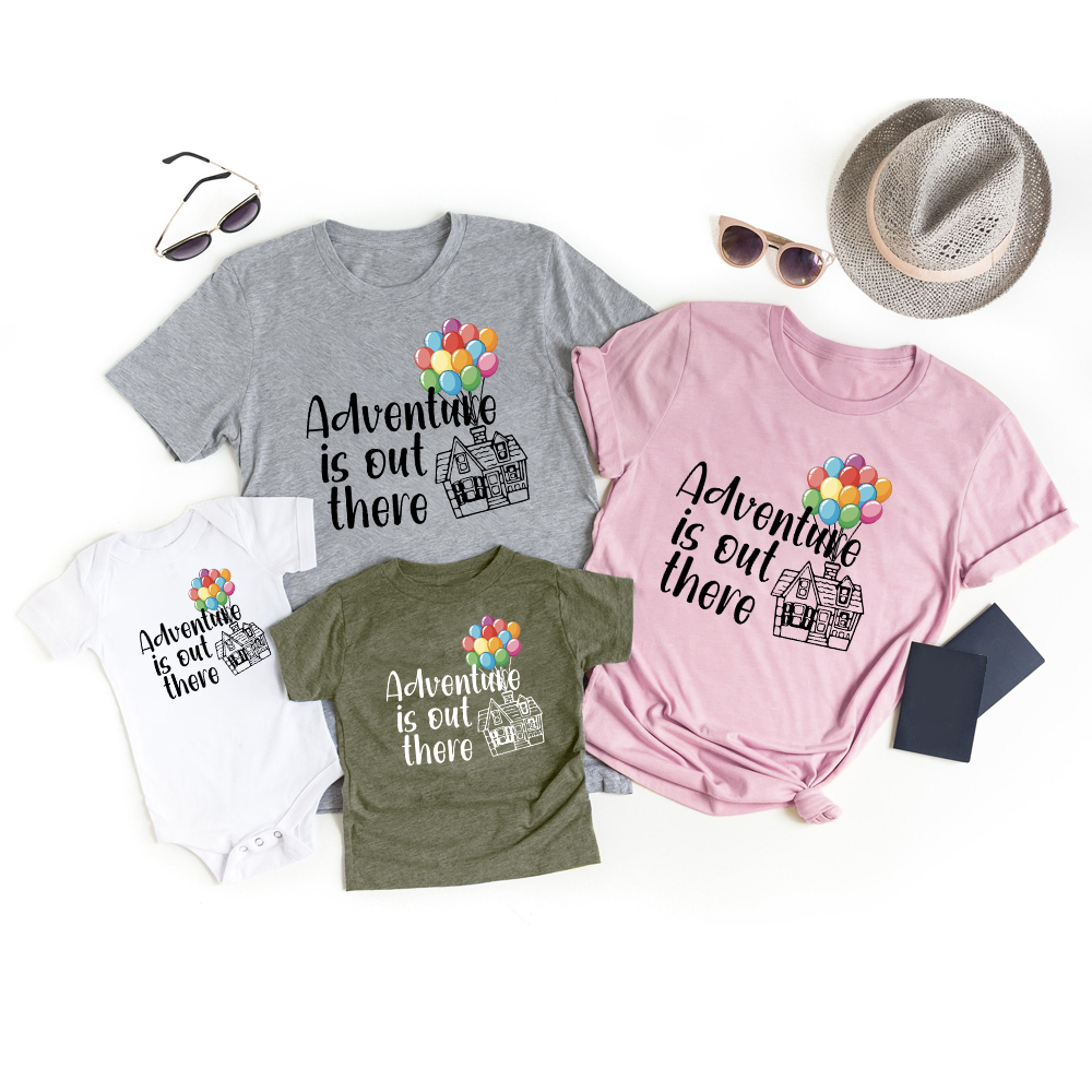 Adventure Is Out There Family Matching Shirts