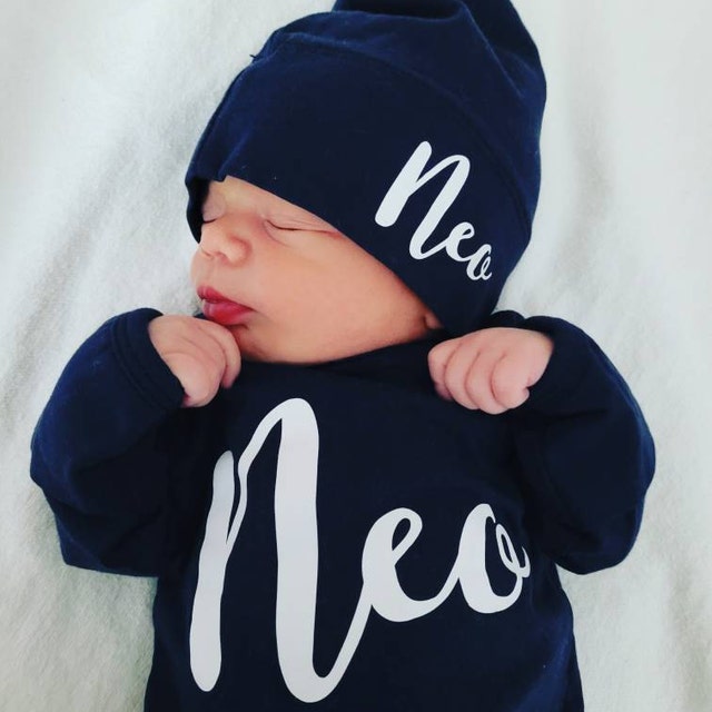 Personalized Baby Outfit Sets (Baby Name)
