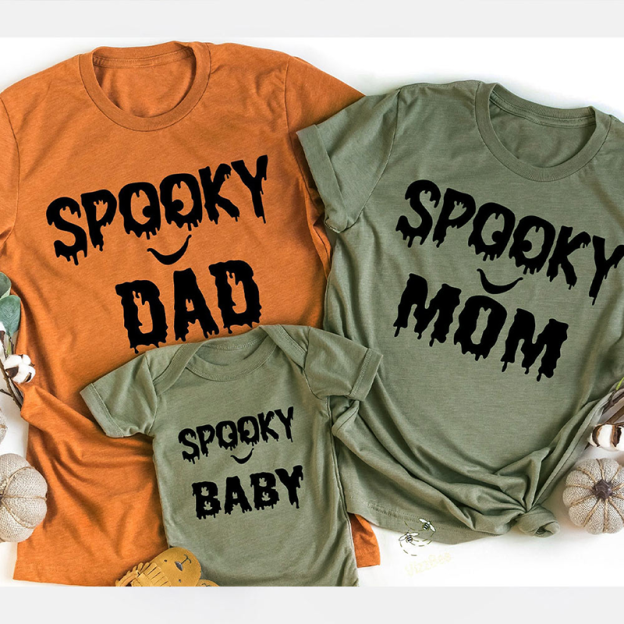 Spooky Halloween Family Matching Shirt 
