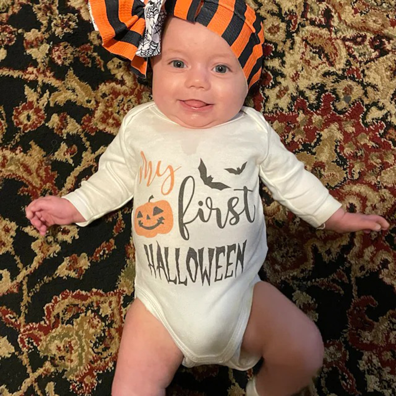 Baby's First Halloween Bodysuit For Baby 