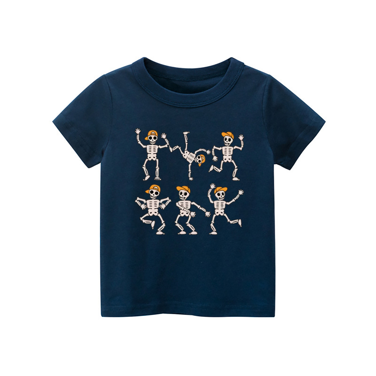 Dancing Skeleton Halloween Shirts For Kids