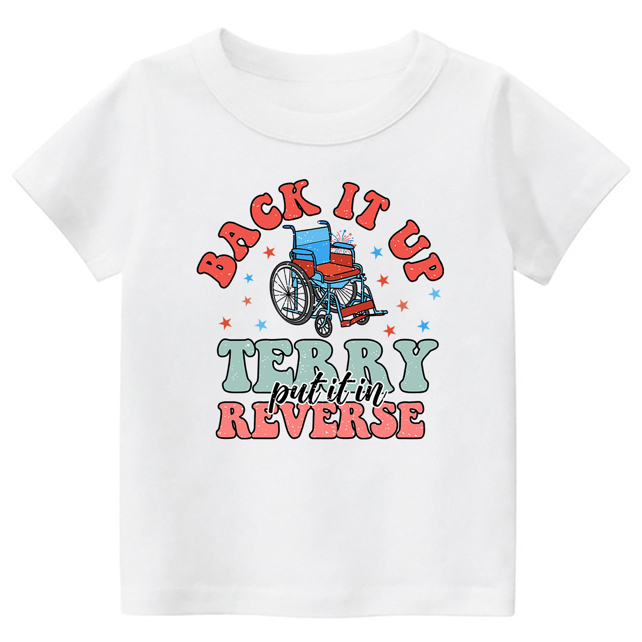 Back In UP Pew Independence Day Toddler Tees
