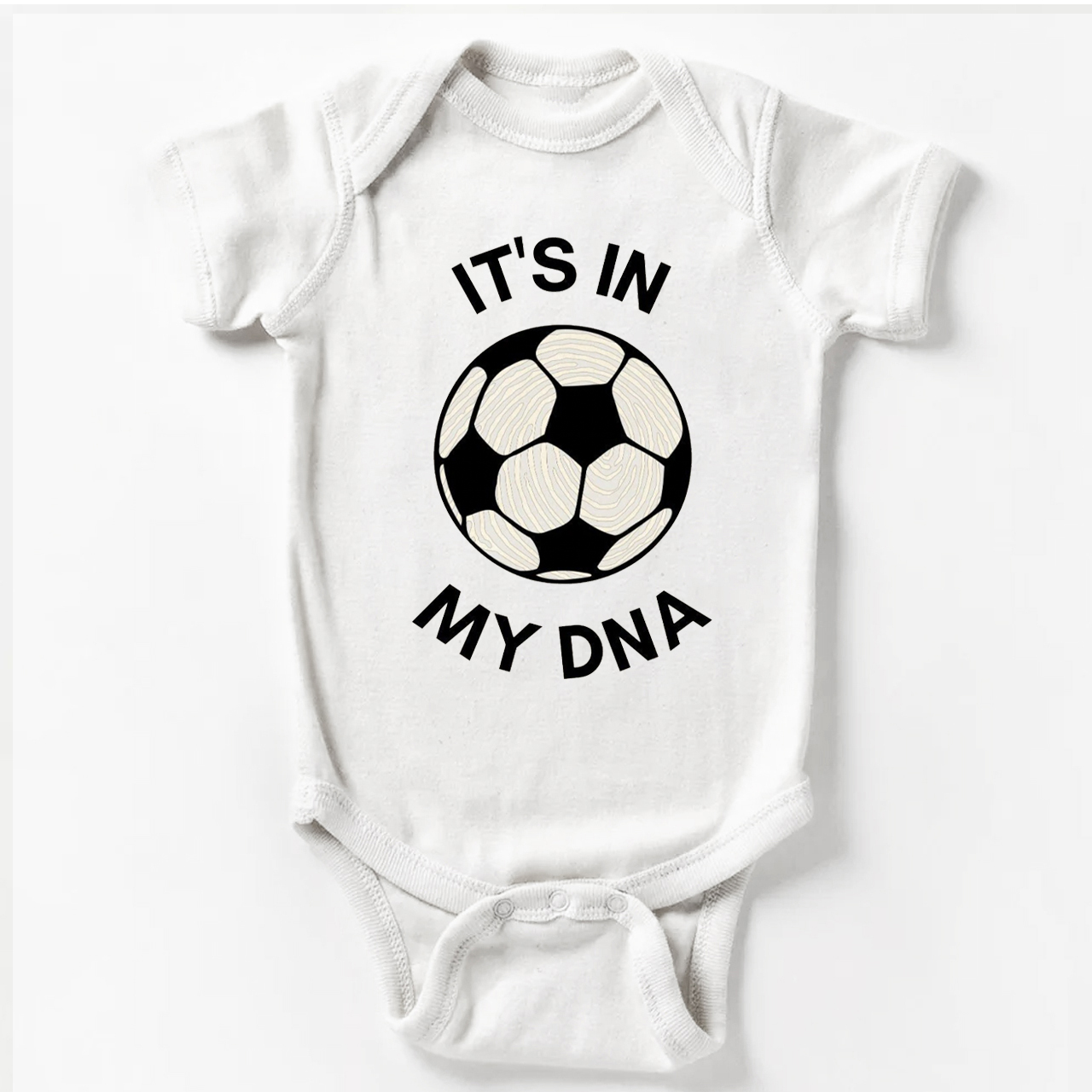 It's In My DNA Soccer Ball Baby Bodysuit