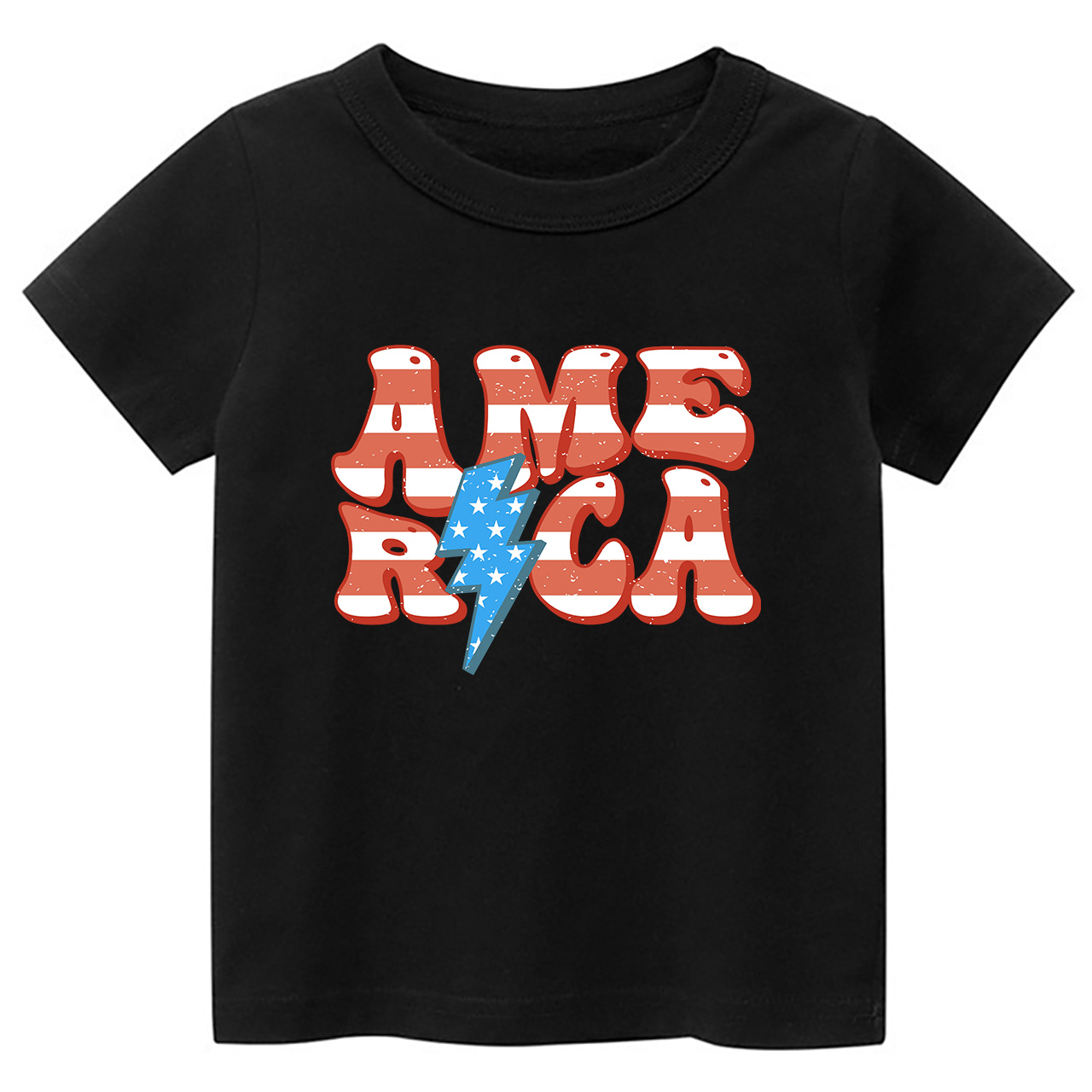 American Independence Day Retro Toddler Tees