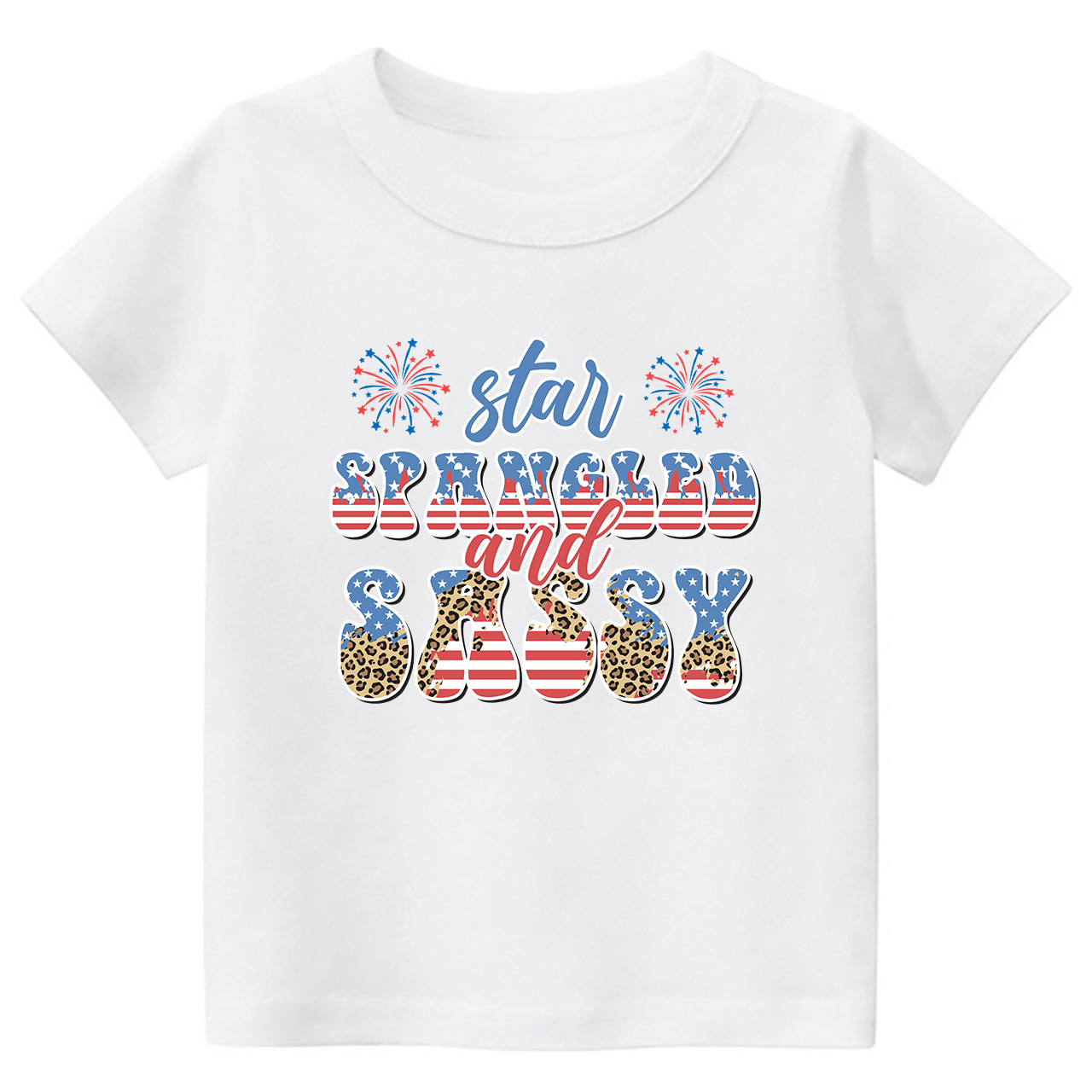 Star Spangled And Sassy Retro Toddler Tees