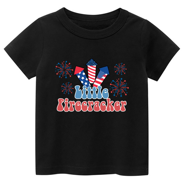 Little America Firecracker Retro Toddler Tees