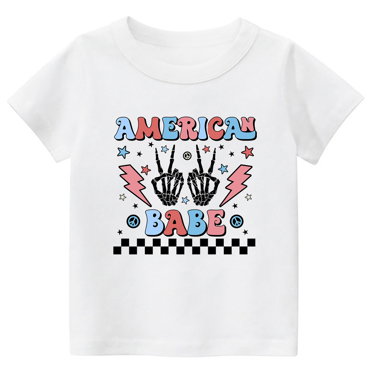 Retro American Baby Toddler Tees