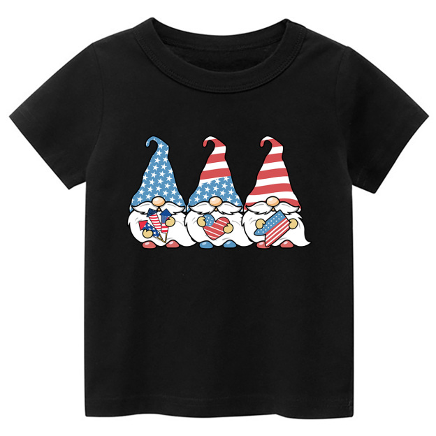 4th Of July Gnome Toddler Tees