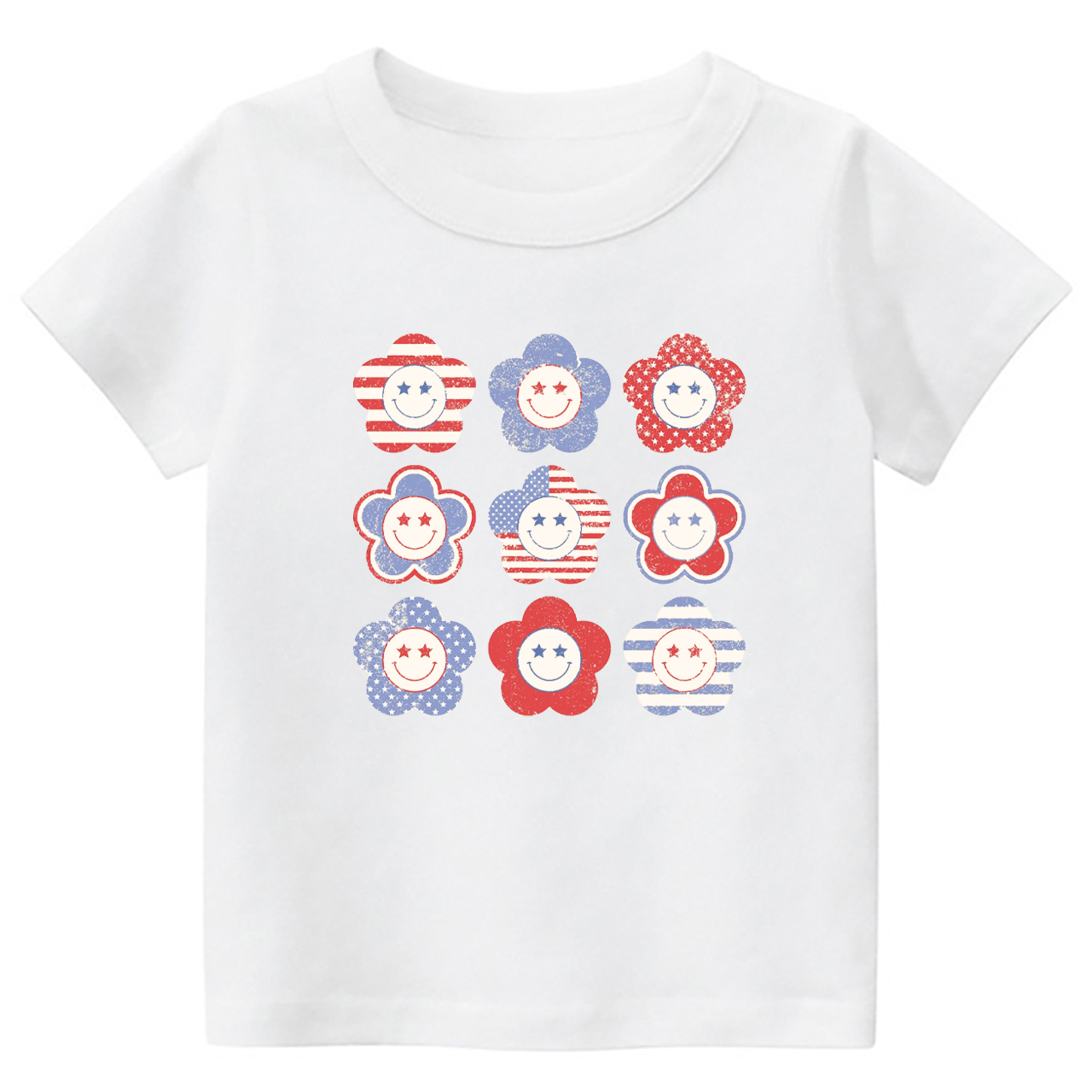 Hippie Fourth of July Toddler Tees