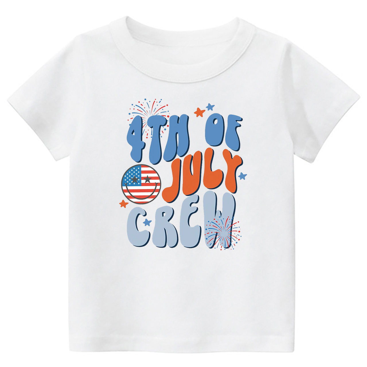 Groovy 4th of July Crew Toddler Tees