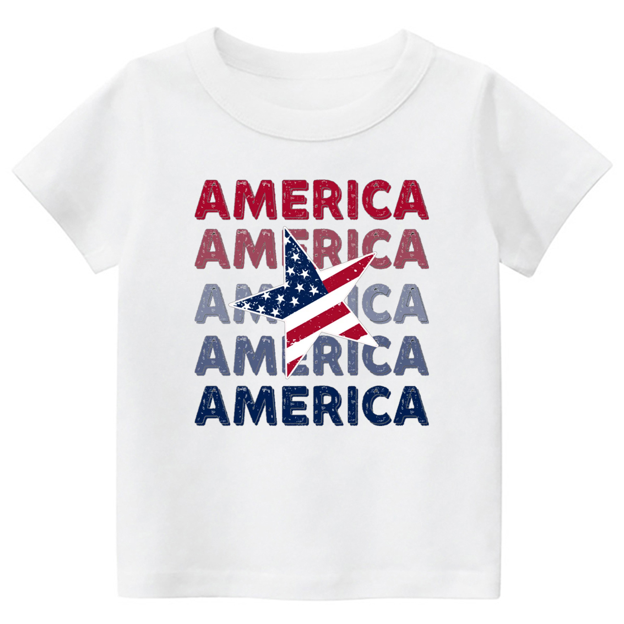 Retro 4th Of July America Shirts For Kids