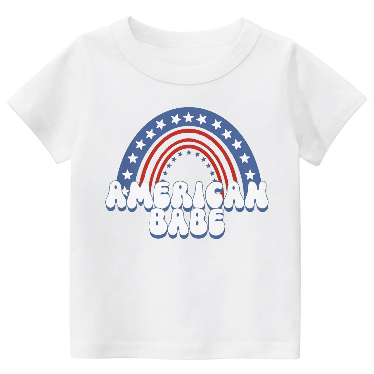 American Babe 4th Of July Toddler Tees