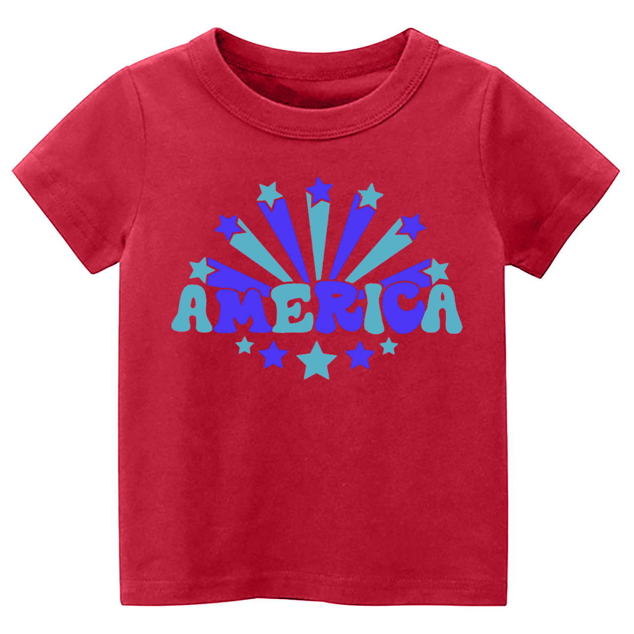 America Star 4th Of July Toddler Tees