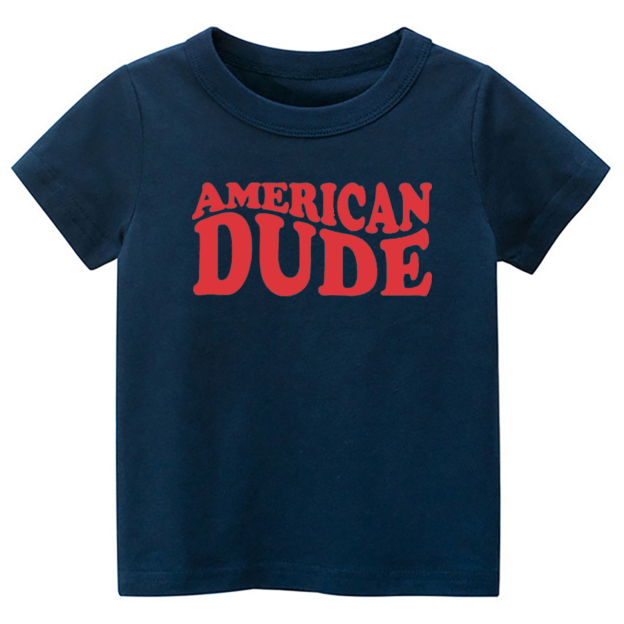American Dude Memorial Day Toddler Tees