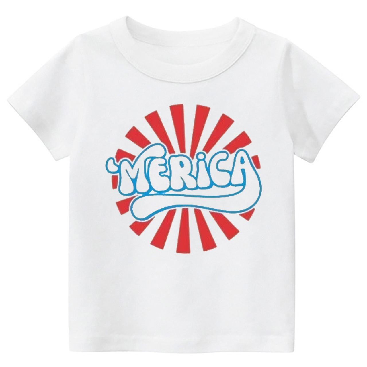 Merica Spherical Radiation Youth T-Shirt