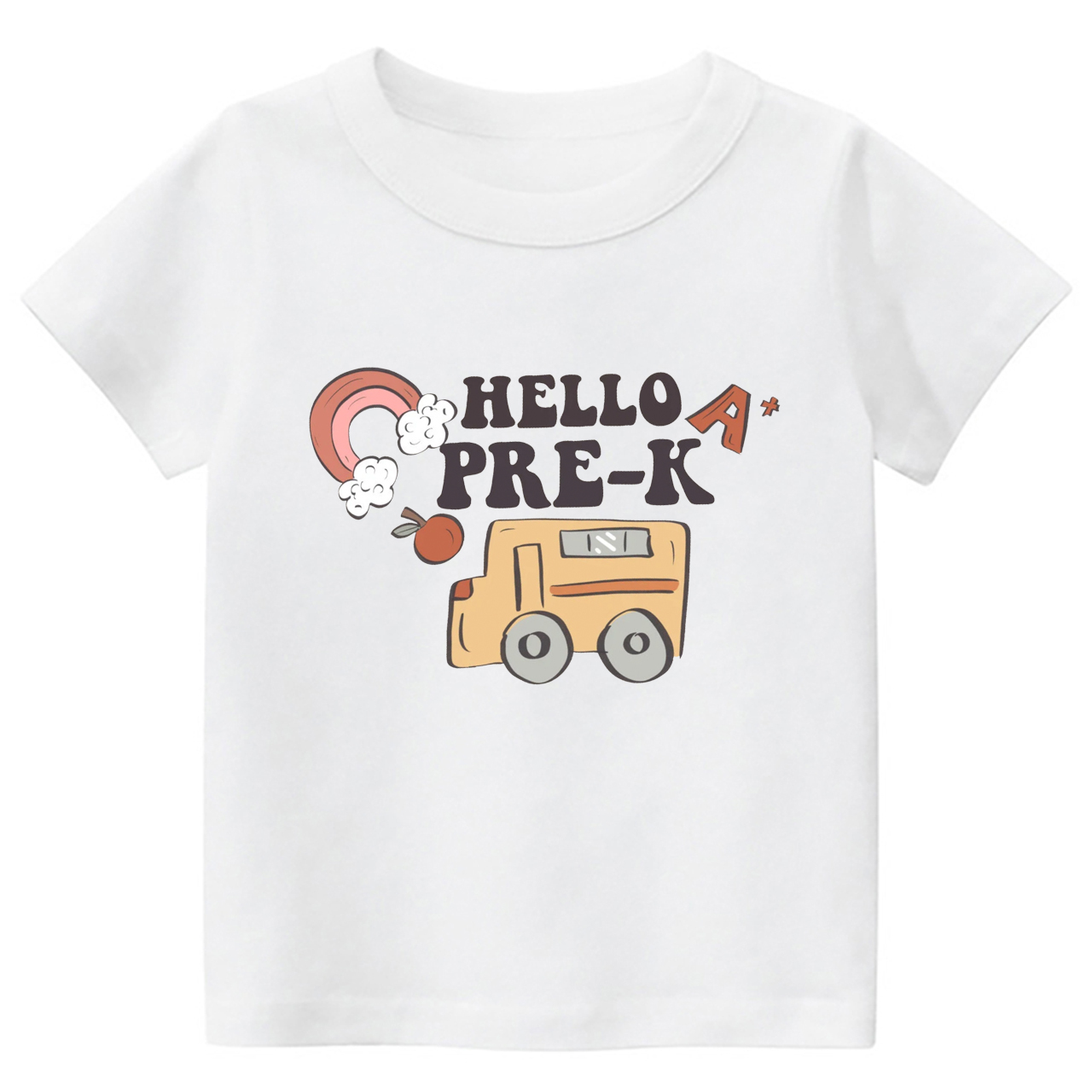 Hello Pre-K Back To School Toddler Shirts