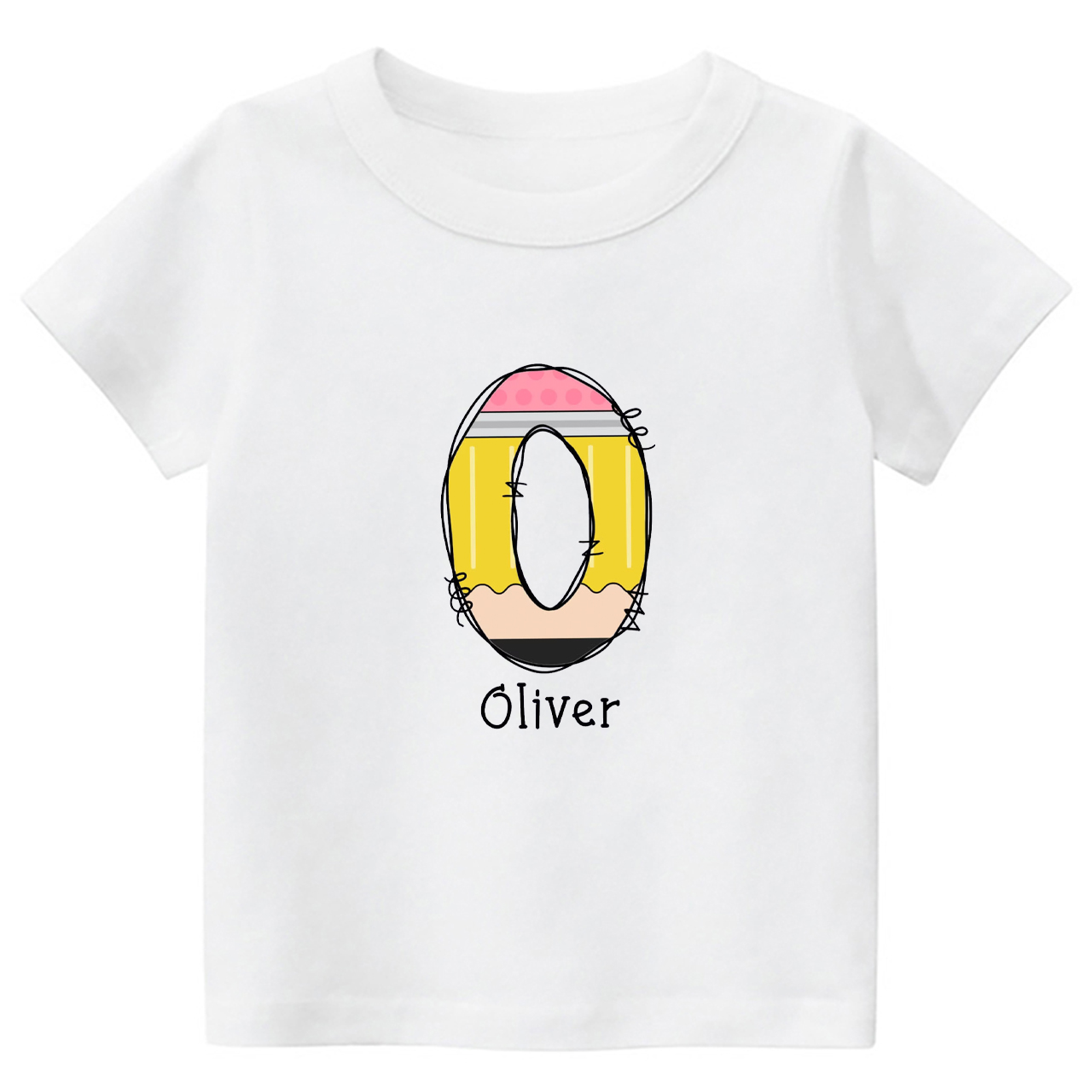 Custom Name Back To School Toddler Shirts