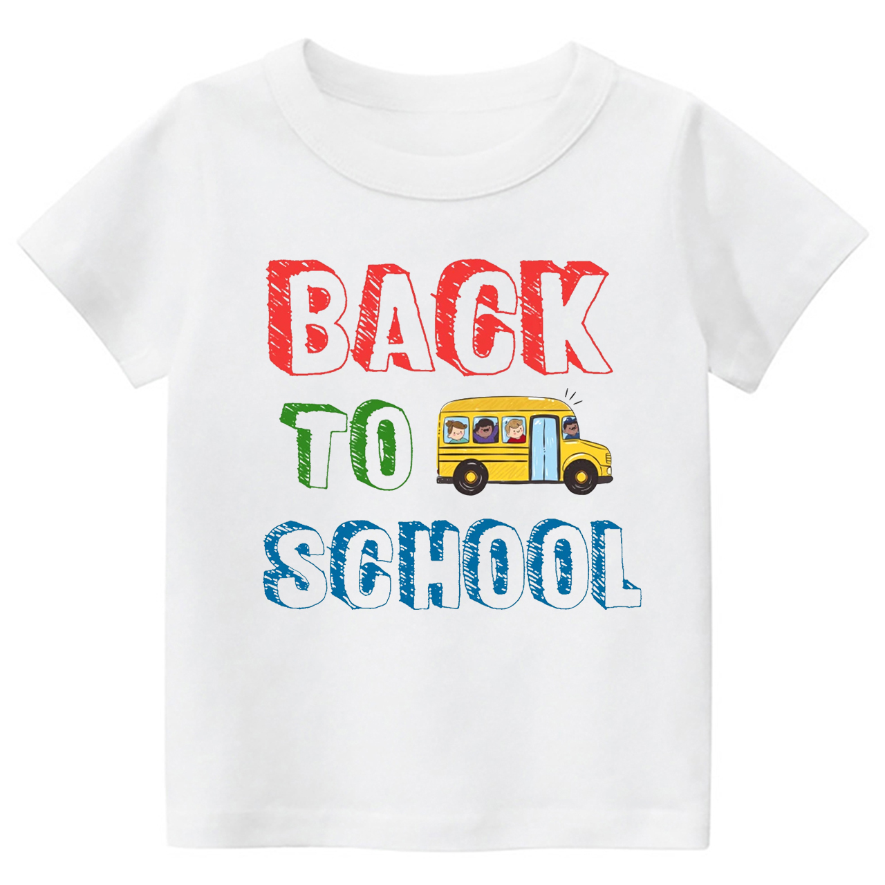 Get On The School Bus Back to School Kids Shirts