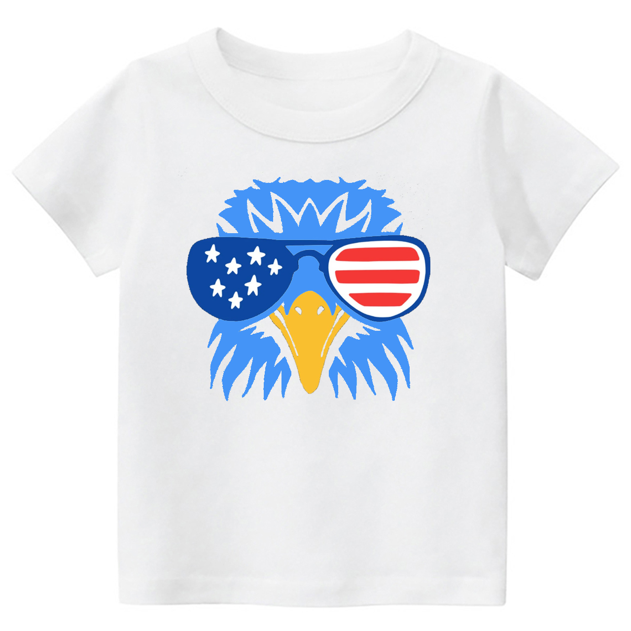Patriotic Eagle Toddler Shirt