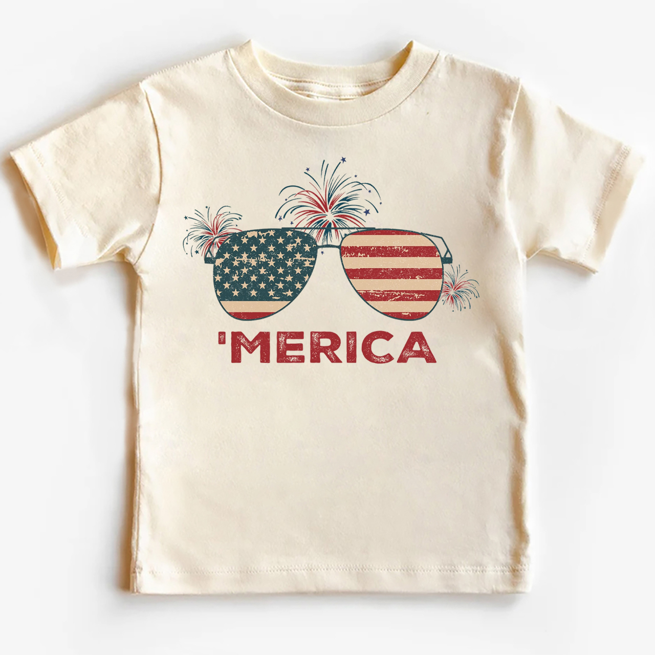 Fourth Of July 'Merica Toddler Shirt