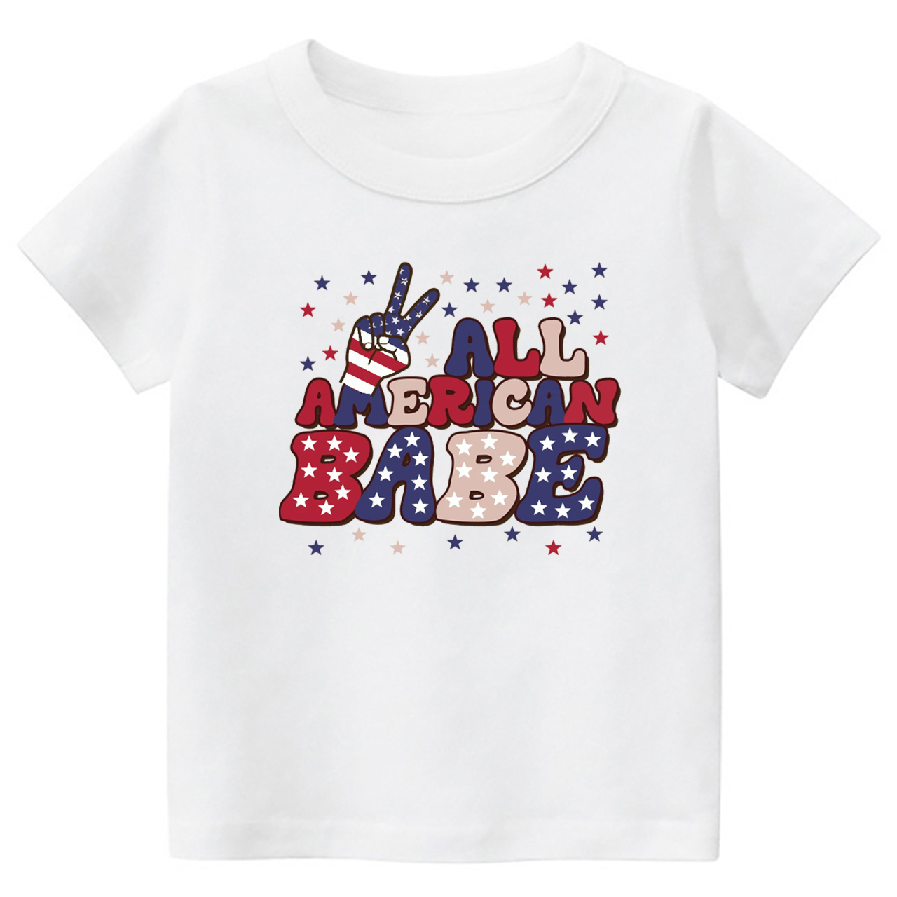 All American Babe Toddler Shirt Sale-Beepumpkin™
