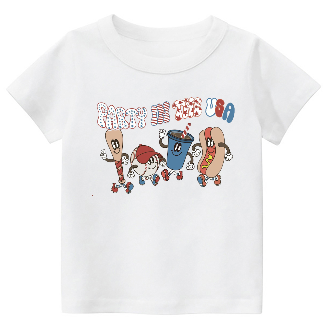 Retro Party In the USA Toddler Shirt