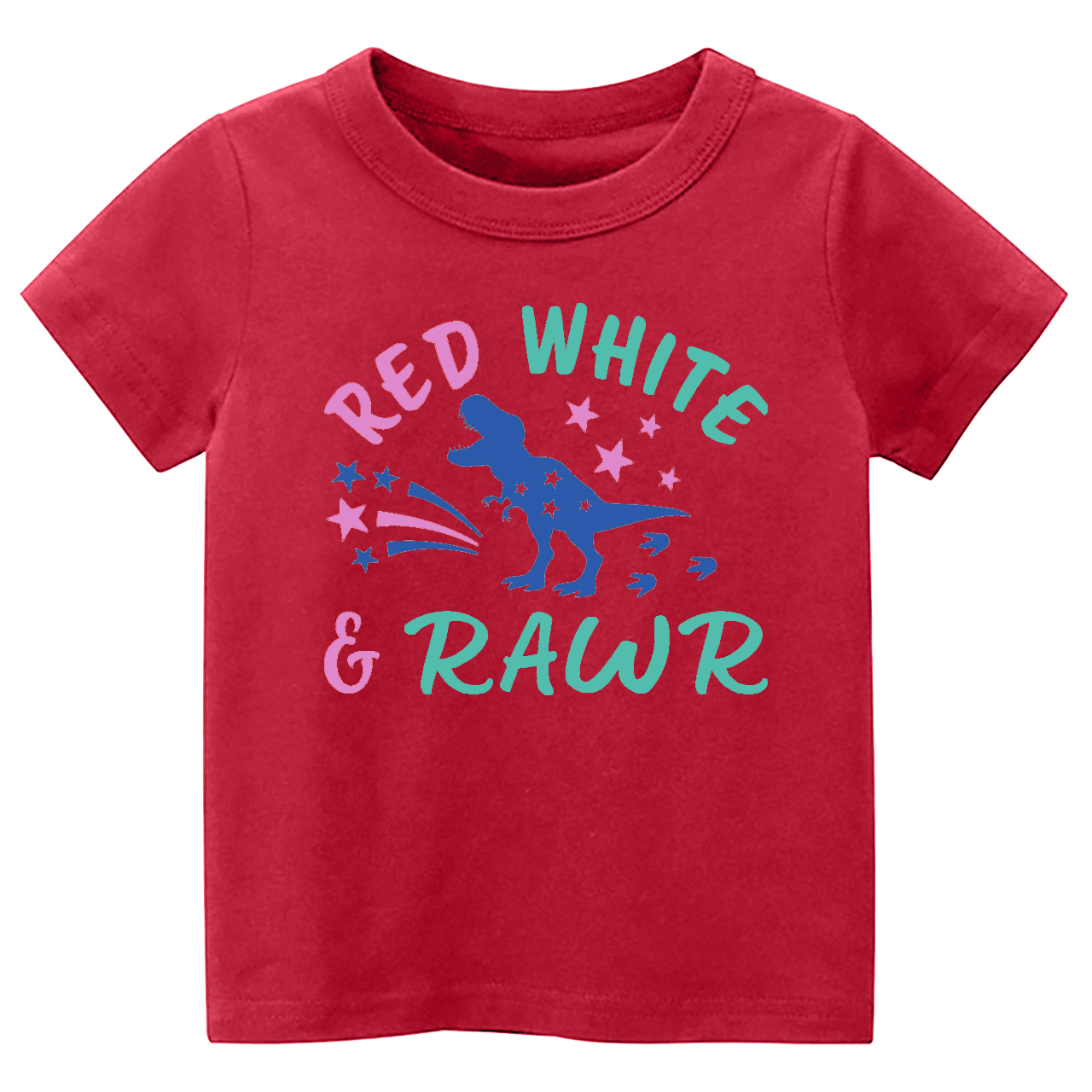 Red White And Rawr Toddler Shirt