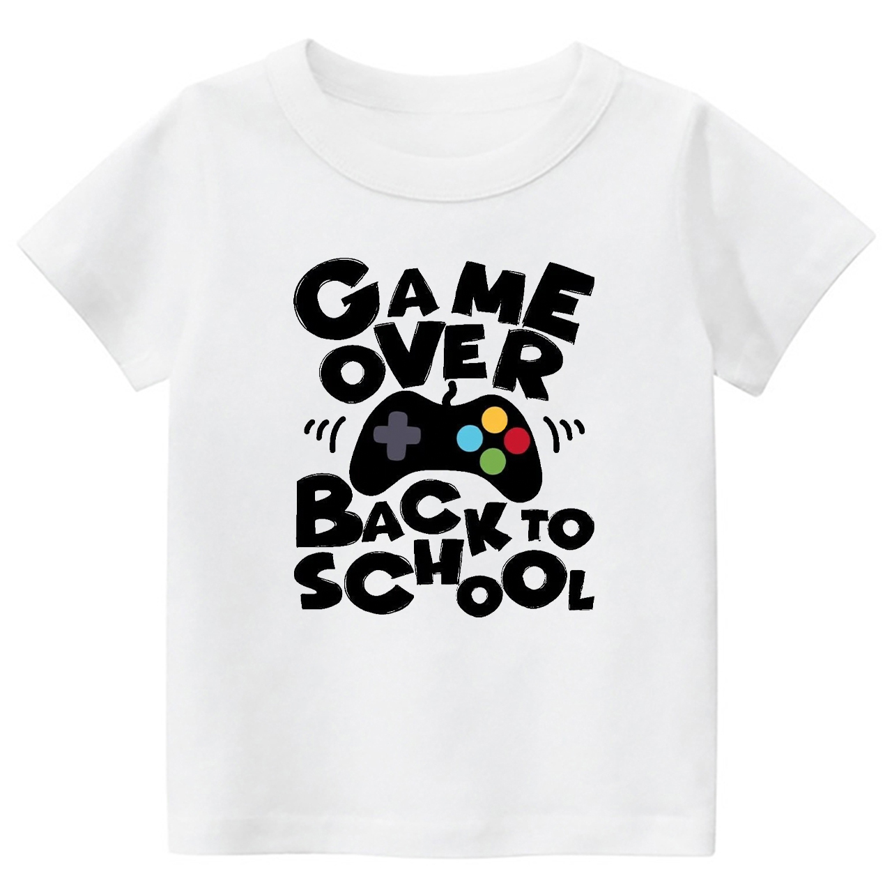 Game Over Back To School Funny Kids Shirt