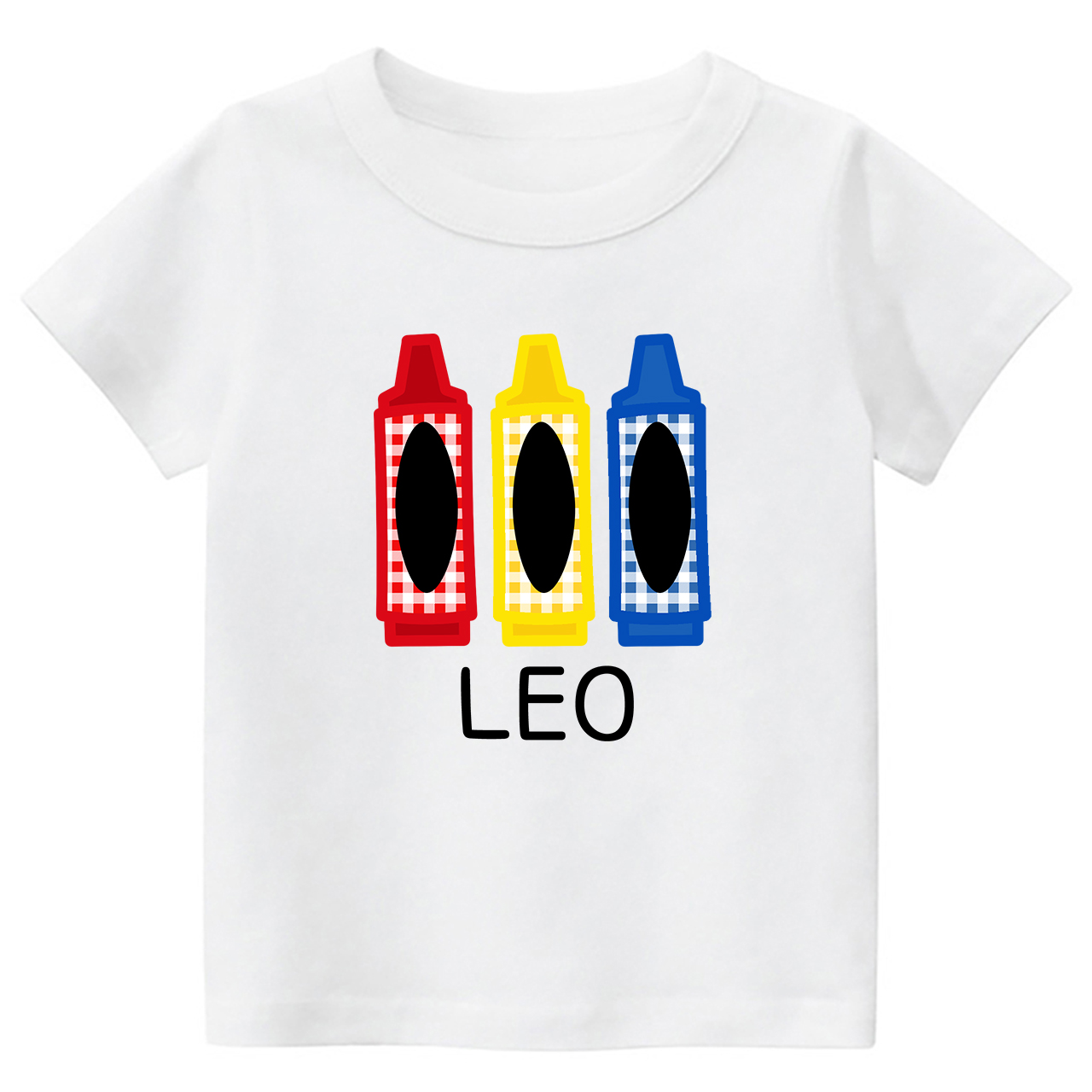 Crayon Kindergarten First Day Kids Shirt