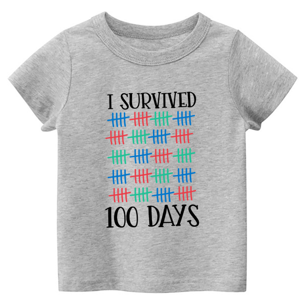 I Survived 100 Days Of School T-Shirt