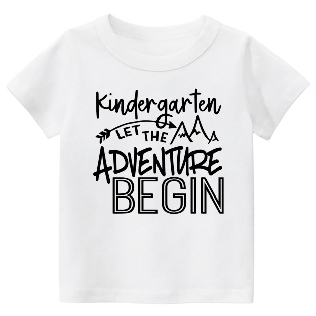 Rainbow Hello Kindergarten-School Shirt For Kids