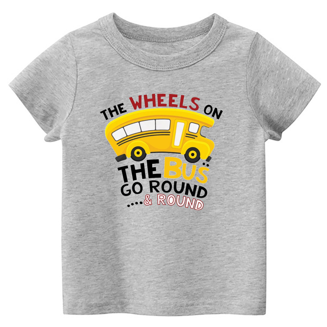 The WHEELS On The BUS Kids Shirt