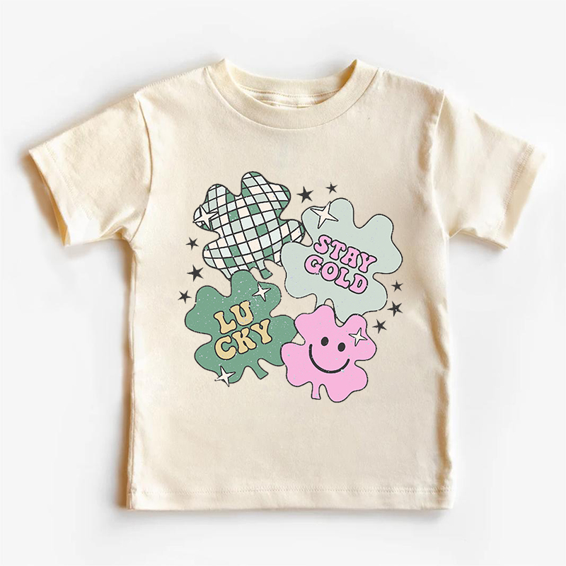 Stay Gold Lucky Toddler Shirt