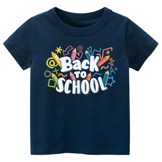 Back To School Crayons Shirts For School Kids