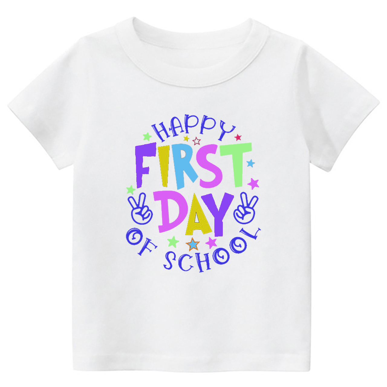 Yeah Happy First Day Of School Kids Shirts