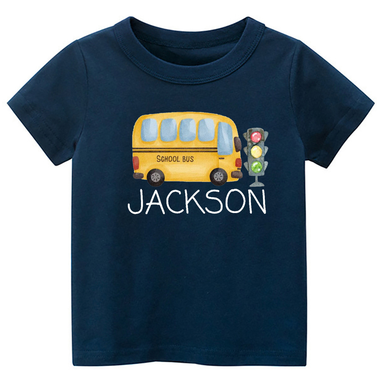 Personalized Bus Back To School Kids Shirts