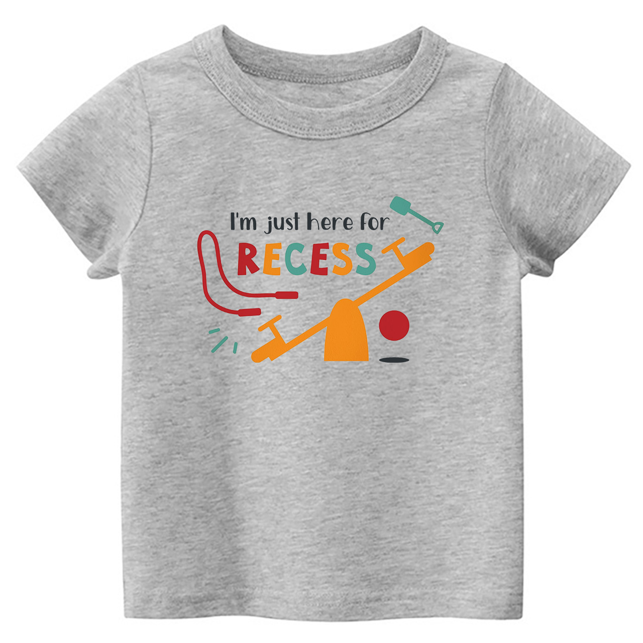 I'm Just Here for Recess School T-shirts