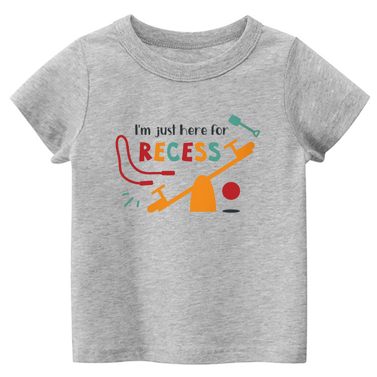 I'm Just Here for Recess School T-shirts