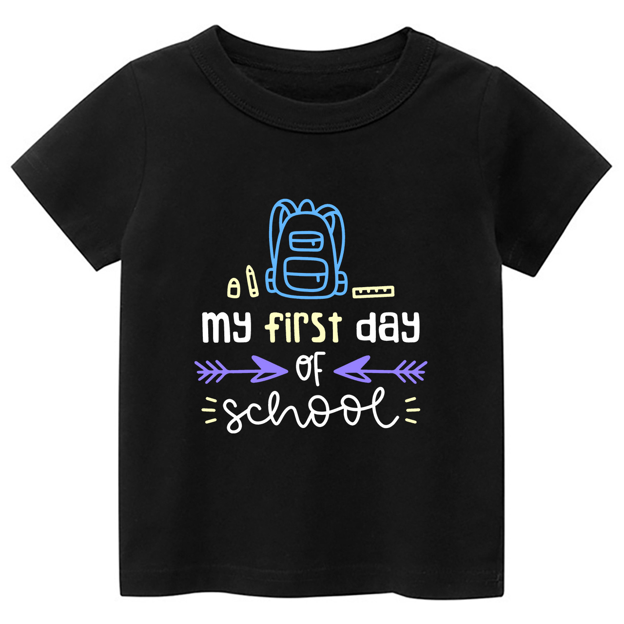 My First of School Funny Presents Kids T-shirts