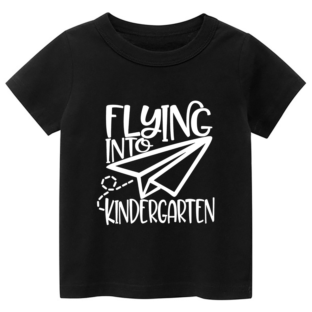 Flying Into Kindergarten School Kids T-shirts