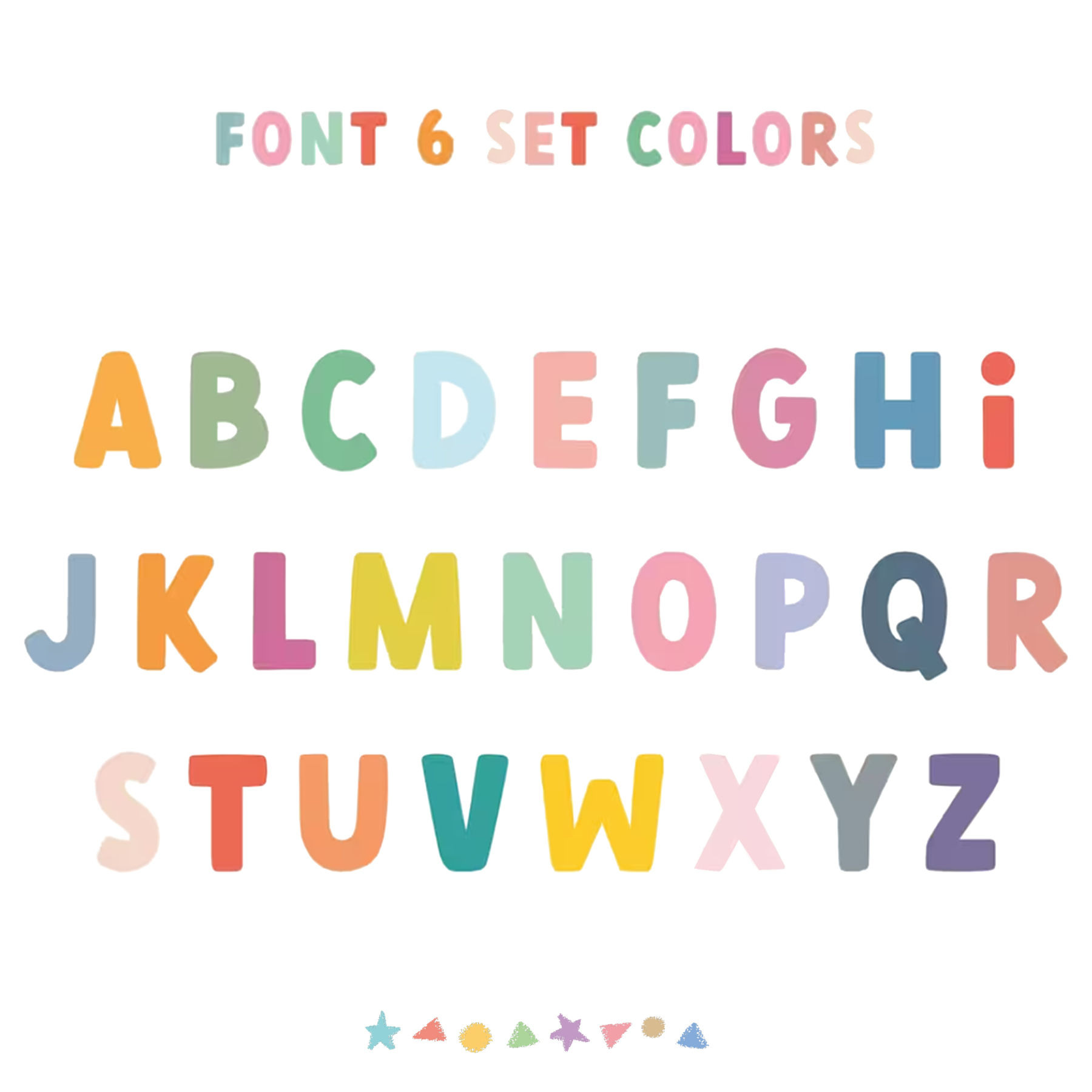 Personalized Set Colors  Kids School Tote Bag