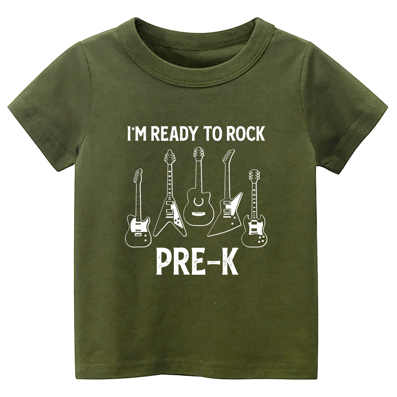 Personalized Kids Funny School T-Shirt Ready To Rock